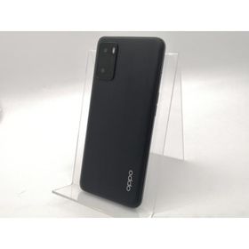 【中古】Oppo SoftBank 【SIMフリー】 OPPO A55s 5G ブラック 4GB 64GB A102OP【大須2】保証期間１ヶ月【ランクA】