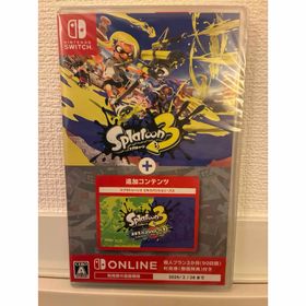 ニンテンドースイッチ(Nintendo Switch)の新品未使用未開封 スプラトゥーン3＋エキスパンション・パス(家庭用ゲームソフト)