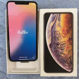 【美品】Apple iPhone XS Max ゴールド 本体（ジャンク）