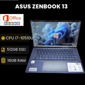 エイスース(ASUS)のASUS ZenBook13 i7 16GB 512GB(ノートPC)