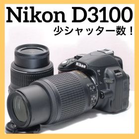 ✨美品✨Nikon D3100✨ダブルレンズ✨少シャッター✨スポーツ観戦に