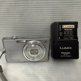 ◎動作品 ※やや訳あり Panasonic パナソニック デジタルカメラ LUMIX ルミックス FX60 プレシャスシルバー DMC-FX60-S コンパクトデジタルカメラ ライカ