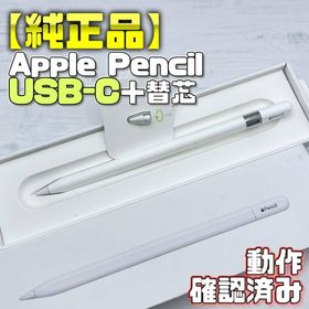 アップル(Apple)の動作確認済み【純正品】Apple Pencil USB-Cタイプ 替え芯セット(タブレット)