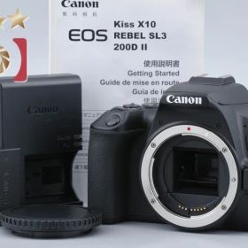 【中古】Canon キヤノン EOS Kiss X10 デジタル一眼レフカメラ シャッター回数僅少