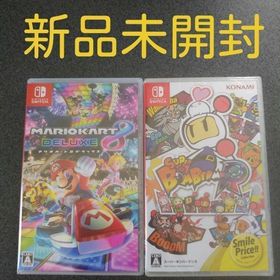 ニンテンドースイッチ(Nintendo Switch)のマリオカート8 デラックス + スーパーボンバーマン R(家庭用ゲームソフト)
