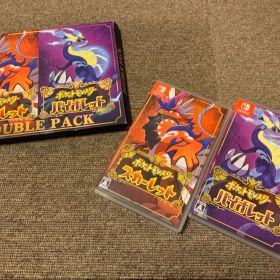 値下げ！限定品‼️ポケットモンスター スカーレット・バイオレット ダブルパック