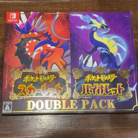 【中古】ポケットモンスター スカーレット・バイオレット ダブルパック