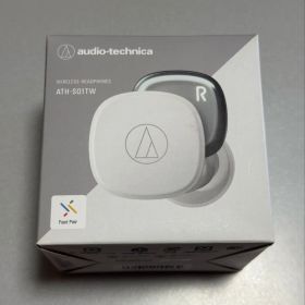 未使用品 オーディオテクニカフルワイヤレスイヤホンホワイトATH-SQ1TW新品