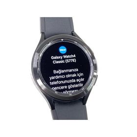 中古 スマートウォッチ SAMSUNG Galaxy Watch4 Classic 46mm SM-R890NZKAXJP ブラック 技適マーク無し