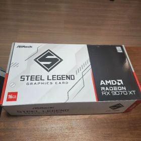 RX 9070 XT STEEL LEGEND 16GB 静かで涼しく状態良好