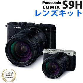 パナソニック ミラーレスカメラ LUMIX S9 28-200 高倍率ズームレンズキット Panasonic フルサイズミラーレス一眼カメラ ブラック シルバー DC-S9H DCS9 小型 コンパクト 高画質 レンズキット レンズ付