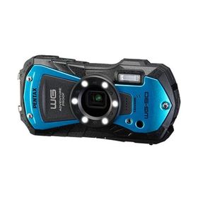 【長期保証付】ペンタックス(PENTAX) WG-90 ブルー 防水コンパクトデジタルカメラ