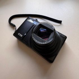 ジャンク RICOH CX5 光学10.7倍ズーム ブラック CX5BK