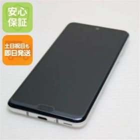 新品同様 SH-04L AQUOS R3 プラチナホワイト スマホ 本体 白ロム 土日祝発送OK 06000