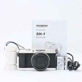 ＜美品＞ OLYMPUS STYLUS SH-1 シルバー｜光学24倍ズーム(コンパクトデジタルカメラ)
