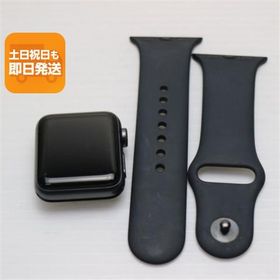 美品 Apple Watch series3 38mm GPSモデル スペースグレイ 即日発送 Apple 中古 あすつく 土日祝発送OK