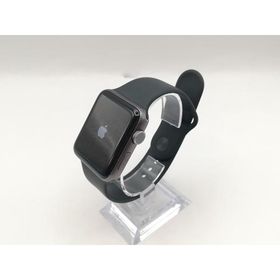 【中古】Apple Apple Watch Series3 42mm GPS スペースグレイアルミニウム/ブラックスポーツバンド MTF32J/A【川崎駅前】保証期間１ヶ月【ランクC】