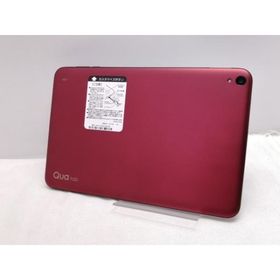 【中古】KYOCERA au 【SIMロック解除済み】 Qua Tab QZ10 KYT33 ボルドー【仙台駅東口】保証期間１週間【ランクC】