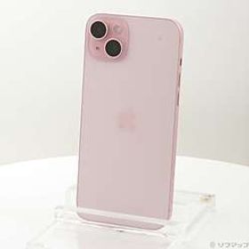 〔中古品〕 iPhone15 Plus 256GB ピンク MU0H3J／A SIMフリー ［6.7インチ有機EL／Apple A16／RAM:6GB／ナノSIM］〔中古品〕 iPhone15 Plus 256GB ピンク MU0H3J／A SIMフリー ［6.7インチ有機EL／Apple A16／RAM:6GB／ナノSIM］