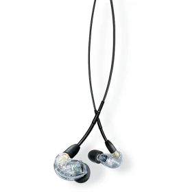 SHURE リモコン付き有線イヤフォン AONICシリーズ クリアー SE215DYCL+UNI-A [SE215DYCL+UNIA]【RNH】