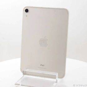 ソフマップ 〔中古品〕 iPad mini 第6世代 256GB スターライト MK8H3J／A auロック解除SIMフリー【276】