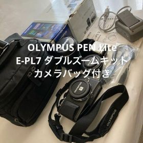 OLYMPUS PEN Lite E-PL7 ダブルズームキット ブラック 美品