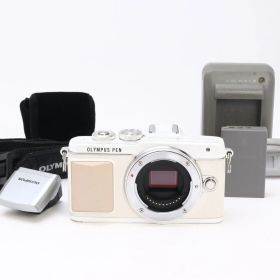 AB- (良品) OLYMPUS オリンパス PEN E-PL7 ボディ ホワイト シャッター回数4885 初期不良返品対応 22-254