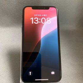 美品中古 国内版 SIMフリー iPhoneXS 64GB スペースグレー色
