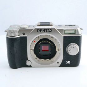 【中古】 (ペンタックス) PENTAX Q10 ボデイ シルバー【中古カメラ デジタル一眼】 ランク：B