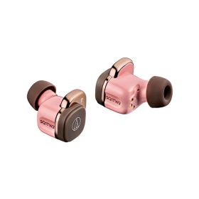 【箱破損 または 箱汚れ品】audio-technica ATH-SQ1TW2 PBW (ピンクブラウン)