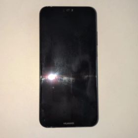 【ジャンク品】HUAWEI P20 Lite HWV32 ミッドナイトブラック