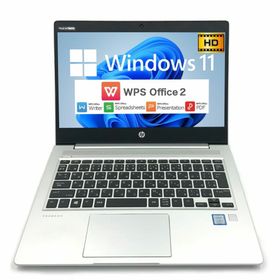 【Windows11】【新入荷】【モバイル】 HP ProBook 430 G6 第8世代 Core i5 8265U/1.60GHz 8GB 新品SSD480GB M.2 NVMe 64bit WPSOffice 13.3インチ HD カメラ 無線LAN 中古パソコン ノートパソコン モバイルノート PC Notebook 【中古】(ノートPC)