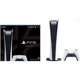 【整備済み品】 PlayStation 5 デジタル・エディション (CFI-1000B01) ディスクドライブ非搭載モデル PS5 プレイステーション5 180日保証 [video game]