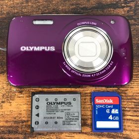 動作確認済 OLYMPUS オリンパス デジタルカメラ VH-210 レッド