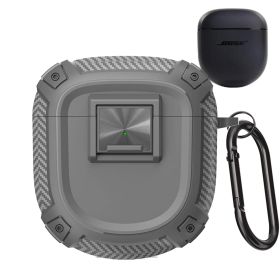 【人気商品】Ultra Ultra Earbuds QuietComfort カバー QuietComfort TPU素材 Bose 保護ケース Bose 分離式 ケース 安全なロック 用 「メカニカルさ」カバー II 落下防止 Earbuds/Earbuds