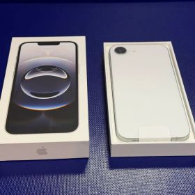 【未使用】SIMフリーiPhone16e 128GB ホワイト MD1R4J/A