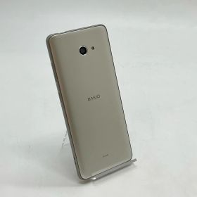 【全額返金保証】【最速発送】 BASIO4 32GB ゴールド系 au KYV47 白ロム 動作確認済