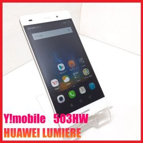 【4Gスマホ】Y!mobile 503HW HUAWEI LUMIERE