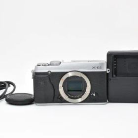 ■美品■フジフィルム FUJIFILM X-E2 ボディ シルバー 【動作確認済み】 #8843 YUK.DEC.3125