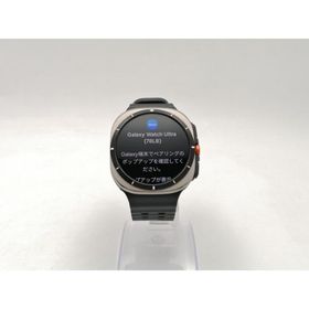 【中古】SAMSUNG Galaxy Watch Ultra (2024) LTE/Bluetoothモデル SM-L705FZTJSJP [チタニウム シルバー]【ECセンター】保証期間１ヶ月【ランクA】
