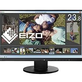 【中古-非常に良い】 EIZO FlexScan 23.8インチ カラー液晶モニター ( 1920×1080 IPSパネル 5ms ノングレア ブラック ) EV2450-BKR
