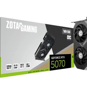 ZOTAC GAMING GeForce RTX 5070 Twin Edge OC 12GB GDDR7 グラフィックボード｜ZT-B50700H-10P