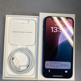 美品 国内版 SIMフリー iPhone12 mini 128GB ブルー色