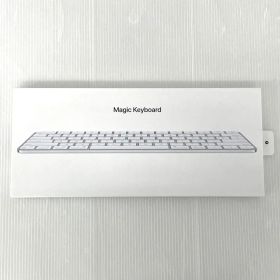 【フォロワ割】【未使用】 Apple MagicKeyboard 品番A2450 型番 MK2A3LL/A 2021年発売 英語(US) 配列 シルバー 銀色 マジックキーボード アップル