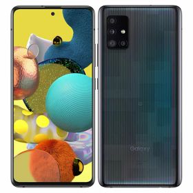【中古】【安心保証】 Galaxy A51 5G SCG07[128GB] au プリズムブリックスブラック