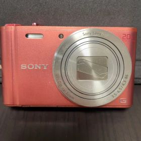 現状品 ソニー デジタルカメラ サイバーショット DSC-WX350 ピンク