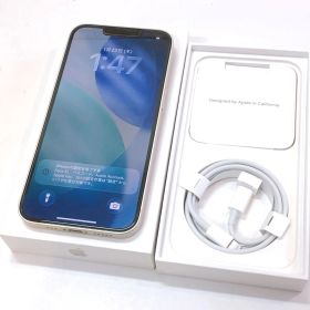 【3480】アップル iPhone 13 MLNJ3J/A 256GB スターライト ネットワーク利用制限無し SIMロック無し Apple アイフォン スマートフォン