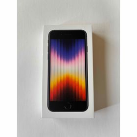 アップル(Apple)のiPhone SE 64GB SIMフリー 第3世代 ブラック 正規品(スマートフォン本体)