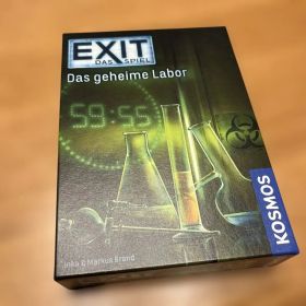 EXIT 脱出 ザ・ゲーム 秘密の実験室 ボードゲーム