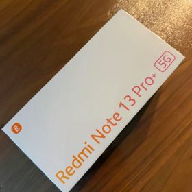 【新品・未開封】Xiaomi redmi note13 pro+ 5g ホワイト
